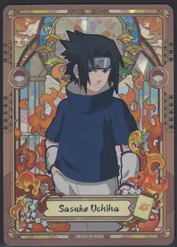 Sasuke Uchiha NARUTO NRSA01-SP-002L5 Naruto Kayou Card - ENGLISH - Heaven Scroll - Image 1