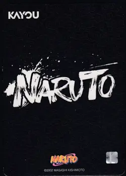 Sasuke Uchiha NARUTO NRSA01-SP-002L5 Naruto Kayou Card - ENGLISH - Heaven Scroll - Image 2
