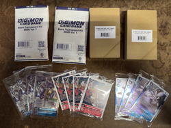 Digimon Card Store Tournament 2026 x2 + Time Stranger Release Kit x2 +promos - Image 1