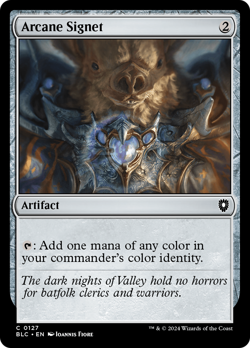 Arcane Signet #127 | Near Mint | BLC Bloomburrow Commander Magic MTG - Image 1