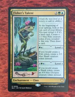 Fisher's Talent #36 | Light Play | BLC Bloomburrow Commander Magic MTG - Image 1