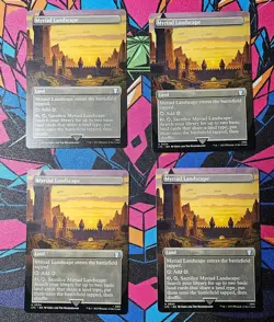 Myriad Landscape NM Borderless) MTG Lord Of The Rings Unplayed Magic Gathering - Image 1