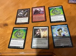 6x MTG Commander rares, mythic, and foils Mixed lot MN to good condition - Image 1