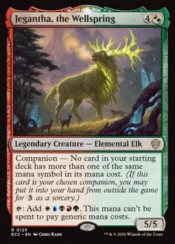 1x Jegantha, the Wellspring NM Eng MTG - Lorwyn Eclipsed Commander - Image 1