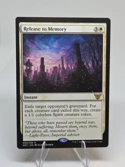 Release to Memory X1 NEC MTG Commander: Kamigawa: Neon Dynasty B1 - Image 1