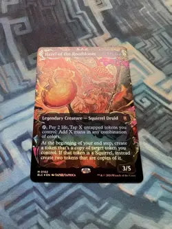 MTG Borderless Raised Foil Hazel of the Rootbloom NM Unplayed Bloomburrow - Image 2