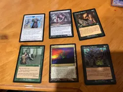 6x MTG Commander rares, mythic, and foils Mixed lot MN to good condition - Image 1