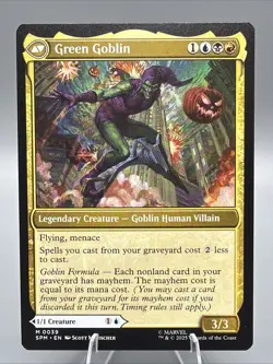 Norman Osborn MTG Mythic Rare Magic: The Gathering Marvel Spider-Man Villain - Image 2