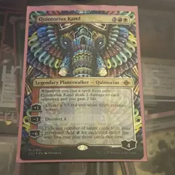 Quintorius Kand Borderless Lost Caverns of Ixalan Magic: The Gathering FOIL - Image 1