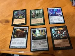 6x MTG Commander rares, mythic, and foils Mixed lot MN to good condition - Image 1