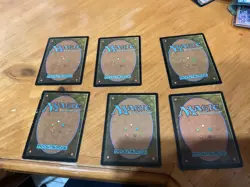 6x MTG Commander rares, mythic, and foils Mixed lot MN to good condition - Image 2