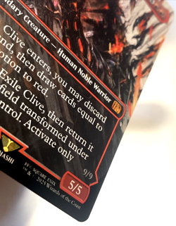 MTG Clive, Ifrit's Dominant (Borderless) Final Fantasy 0318 FFXVI NM - Image 3