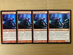MTG 4x Labyrinth Champion # 126 Theros Modern Magic the Gathering x4 NM - Image 1
