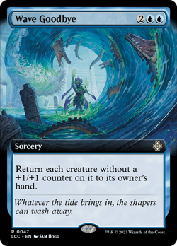 Wave Goodbye (Extended Art) [The Lost Caverns of Ixalan Commander] Near Mint - Image 1