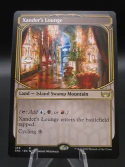 MTG Xander's Lounge (Showcase) New Capenna SNC 358 Island Swamp Mountain - Image 1