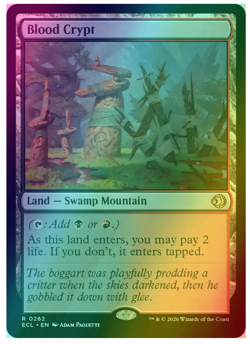 Blood Crypt - Foil Lorwyn Eclipsed MTG - Image 1