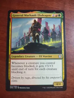 General Marhault Elsdragon, Dominaria United, MTG NM/M - Image 1