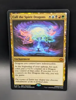 MTG - Call the Spirit Dragons - Enchantment - TDM #174 - Mythic - NM - Image 1