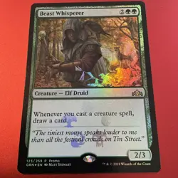 1x MTG - Beast Whisperer - FOIL - Guilds of Ravnica, Media Promos - NM - Image 2