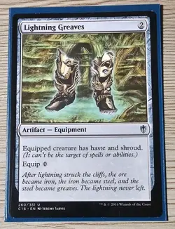 Lightning Greaves Commander 2016 Regular - Image 1