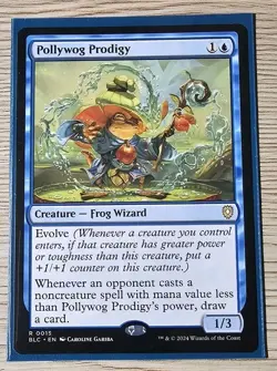 Pollywog Prodigy Commander: Bloomburrow Regular - Image 1