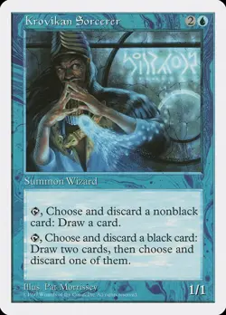 MTG Krovikan Sorcerer - Fifth Edition #96 Non-Foil - Image 1