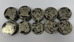 Lot of 82 Official Pokemon TCG Coins - Ships ASAP - Image 1