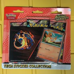 Pokemon Ascended Heroes Charmander Tech Sticker Collection Card - Image 1