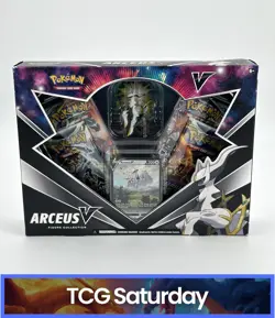 POKEMON TCG ARCEUS V FIGURE COLLECTION SEALED BOX - Image 1