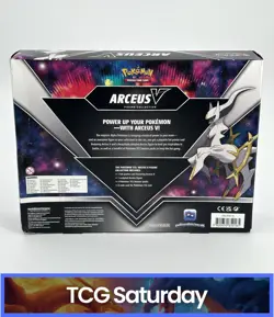 POKEMON TCG ARCEUS V FIGURE COLLECTION SEALED BOX - Image 2