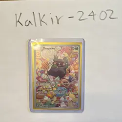 Pokemon Morpeko Full Art Illustration Rare SV04 Paradox Rift 206/182 Holo Card - Image 4