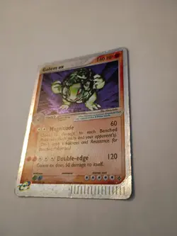 Pokemon TCG Golem EX Dragon 91/97 Holo Rare (2003) - Image 2