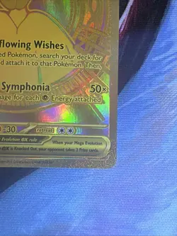 Pokemon TCG - Mega Gardevoir EX Gold 187/132 Me01: Mega Evolution Holo - Image 3
