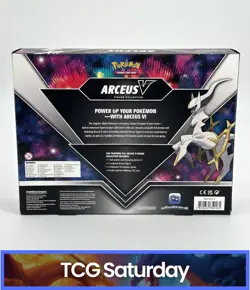 POKEMON TCG ARCEUS V FIGURE COLLECTION SEALED BOX - Image 2