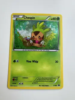 Pokemon Card - Chespin (Collector Chest) XY Promos XY88 Promo - Image 1