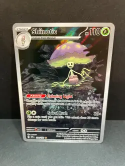 2024 Pokemon Shiinotic Illustration Rare SV08: Surging Sparks 194/191 - Image 1
