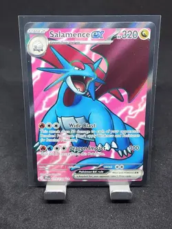 Pokemon Salamence ex 177/159 Sv09: Journey Together Holo - Image 1