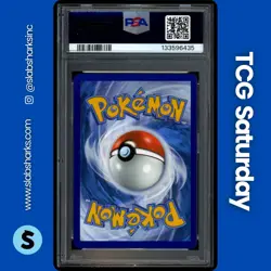 2023 POKEMON SV BLACK STAR PROMO #209 THUNDURUS ETB PROMO PC STAMPED PSA 9 - Image 2