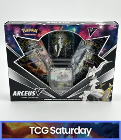 POKEMON TCG ARCEUS V FIGURE COLLECTION SEALED BOX - Image 1