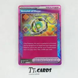 Amulet of Hope 162/191 Ace Spec Rare Pokemon S&V Surging Sparks SSP - Image 1
