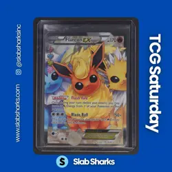 2016 POKEMON GENERATIONS #RC28/RC32 FLAREON EX ULTRA RARE - Image 1