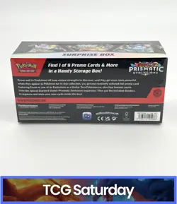 POKEMON TCG SCARLET & VIOLET PRISMATIC EVOLUTIONS SEALED SURPRISE BOX - Image 2