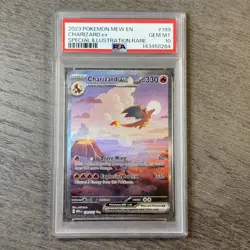 2023 Pokemon 151 Charizard ex Special Illustration Rare PSA 10 - 199/165 - Image 1
