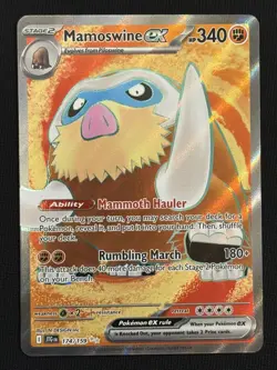 Mamoswine EX 174/159 Journey Together Pokemon TCG Holo NM - Image 1