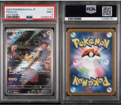 2023 POKEMON SV2a JP PIKACHU ART RARE PSA #173 MINT PSA 9 - Image 3