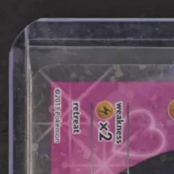 2013 POKEMON BLACK & WHITE LEGENDARY TREASURES #RC23 EMOLGA RADIANT COLLECTION - Image 3