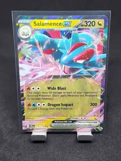 Salamence ex 114/159 Pokemon Sv09: Journey Together Double Rare Holo 2025 - Image 1