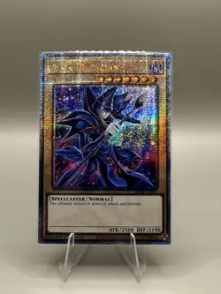 Yugioh Dark Magician Quarter Century Secret Rare (New Art) RA04-EN001 Near Mint - Image 1