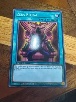 Zera Ritual SBC1-EN119 1st Edition Common LP + BONUS - Image 1