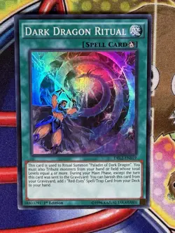 Yugioh Dark Dragon Ritual DRL2-EN019 Single - Image 1